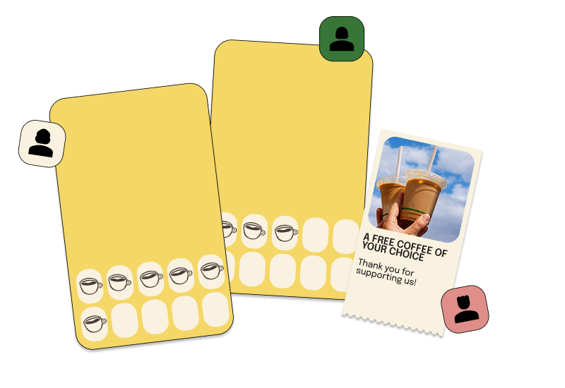 Reggu stamp cards